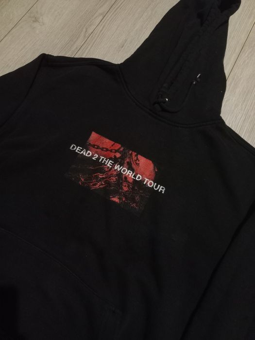 Худі dead 2 world tour thrifted archive архів