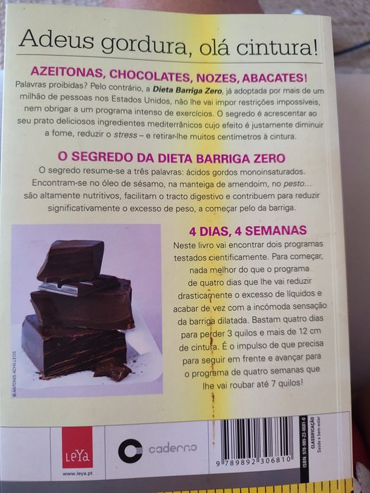 Livro Dieta Barriga Zero