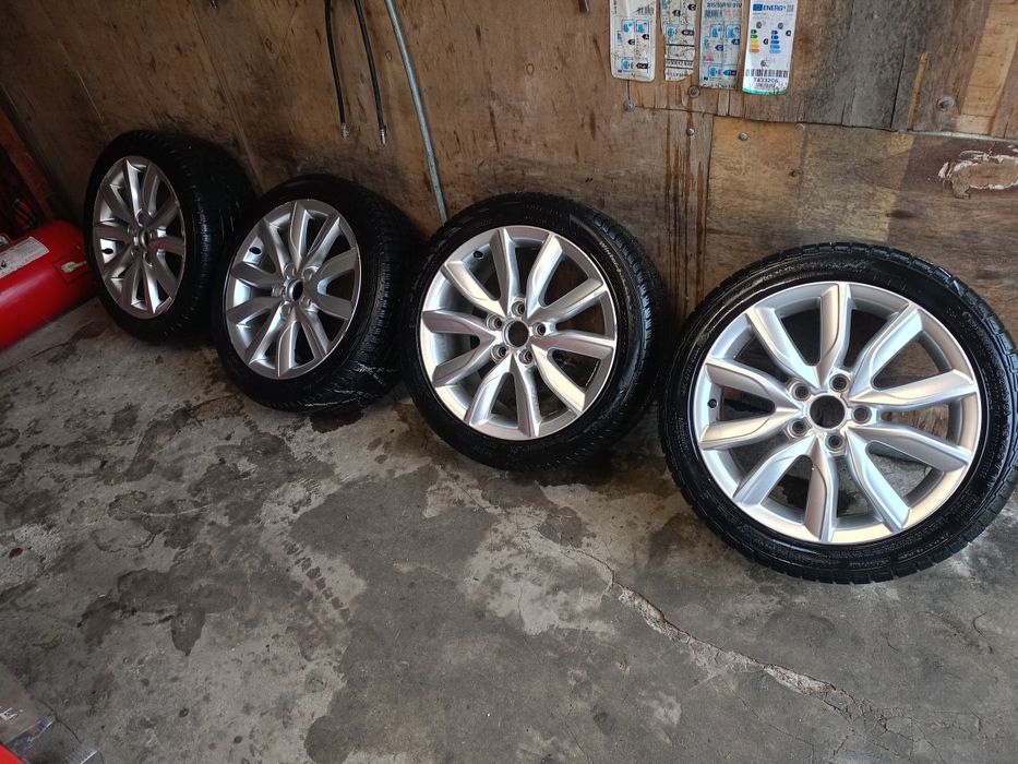 Koła oryginał Audi pasuje VW Skoda 5x112 7,5Jx17H opony zima 225/45 17