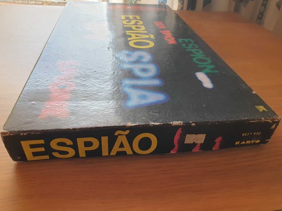 Jogo de Tabuleiro • Espião • Karto • 1981 • Raro!