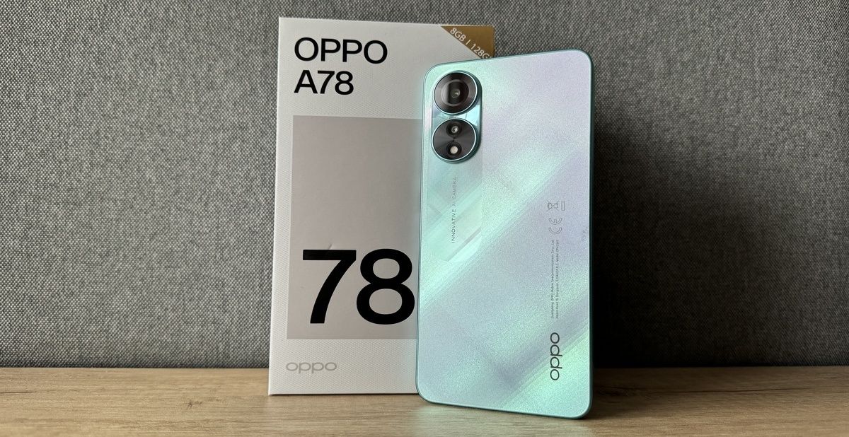 Śliczny Oppo A78 8/128GB stan bdb