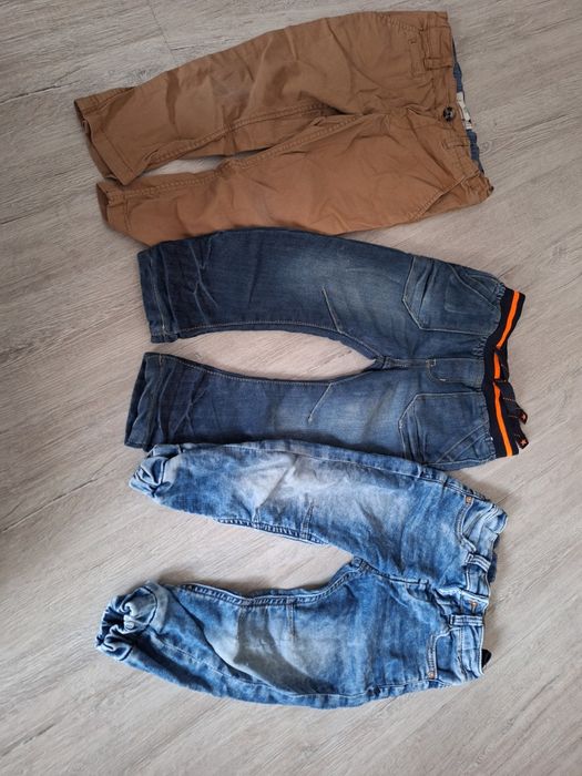 3- pak spodni 92 H&M