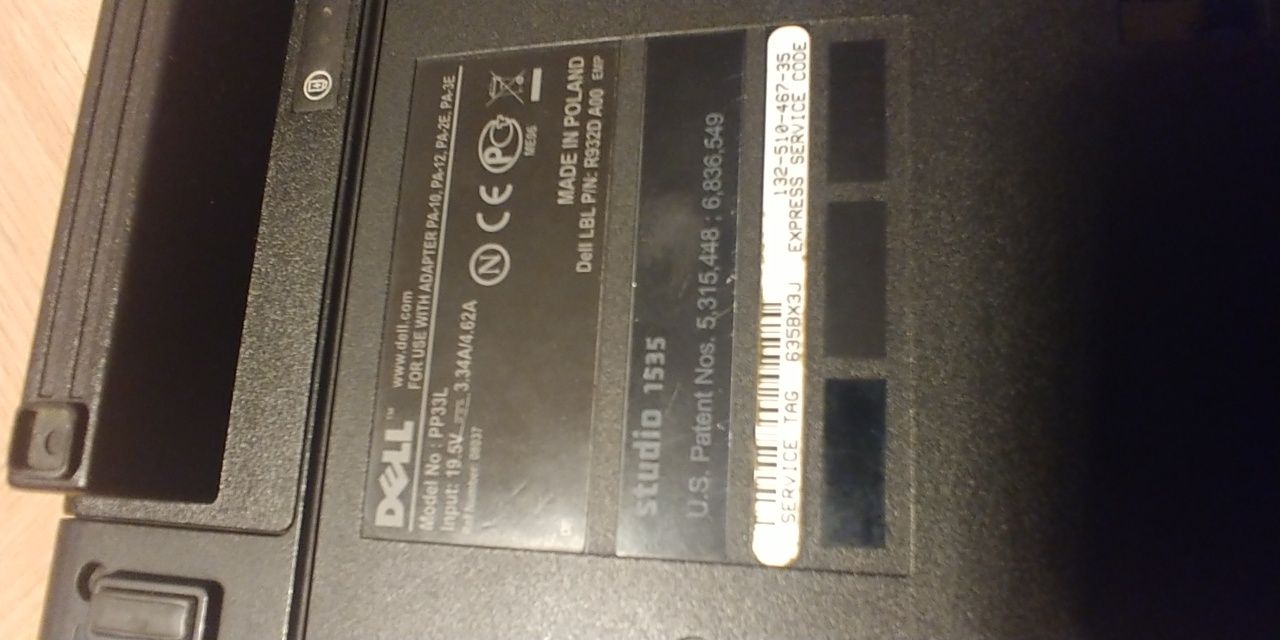 Dell Studio 1535