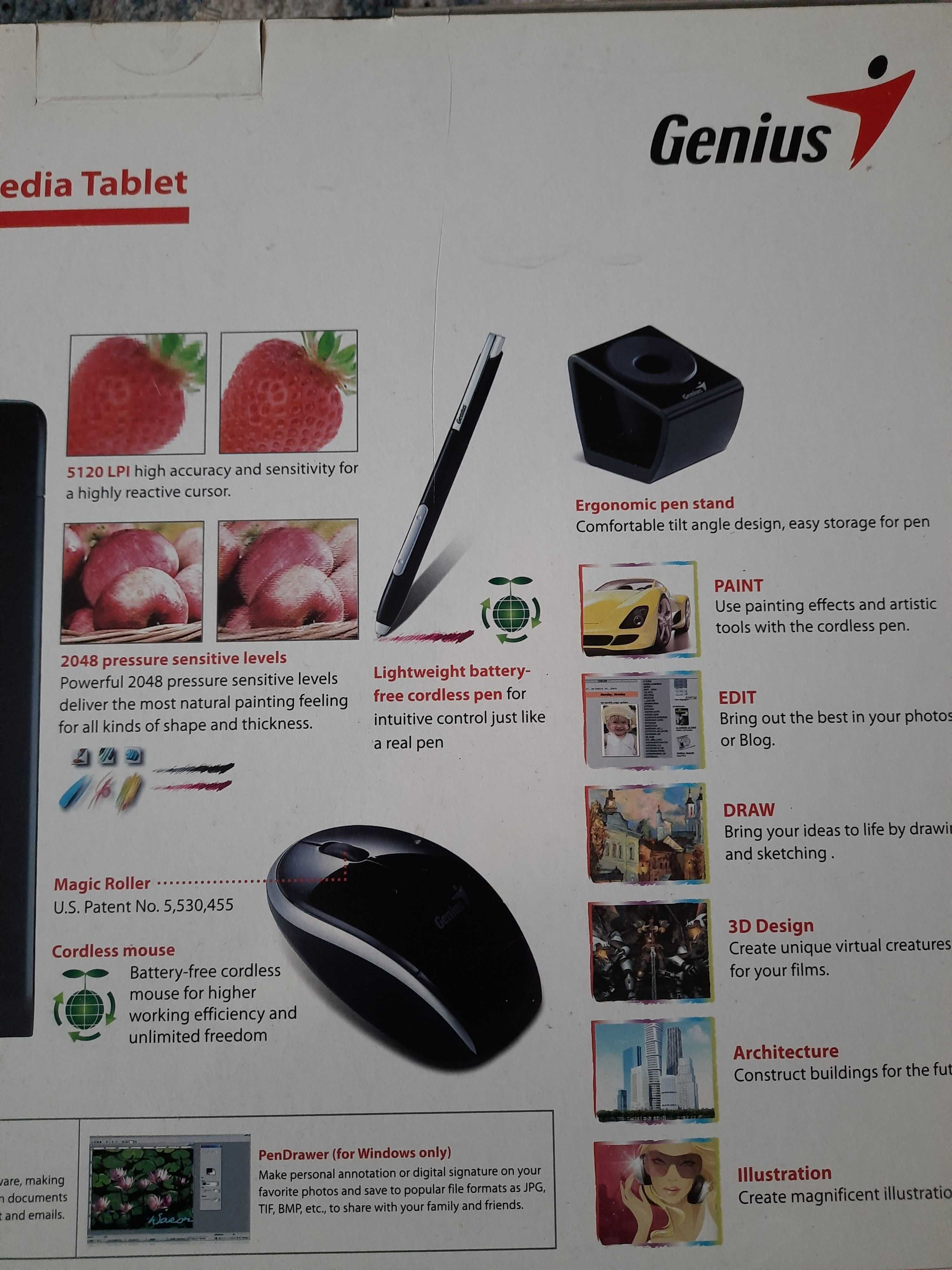 Sprzedam tablet graficzny GENIUS M912