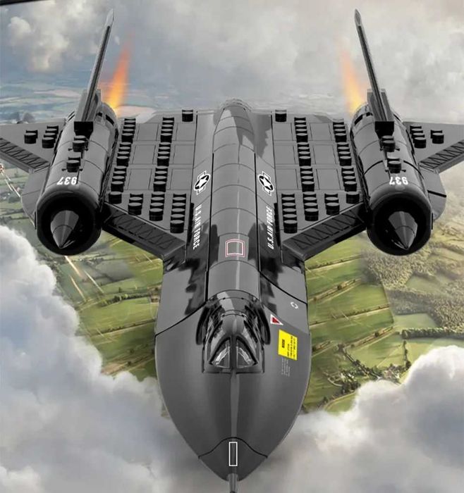Конструктор самолет 43,8см літак истребитель техник сумісний lego Лего