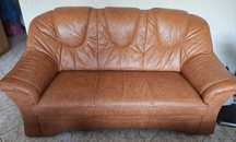 Knapa / Sofa / Wypoczynek 3 2 1 skóra