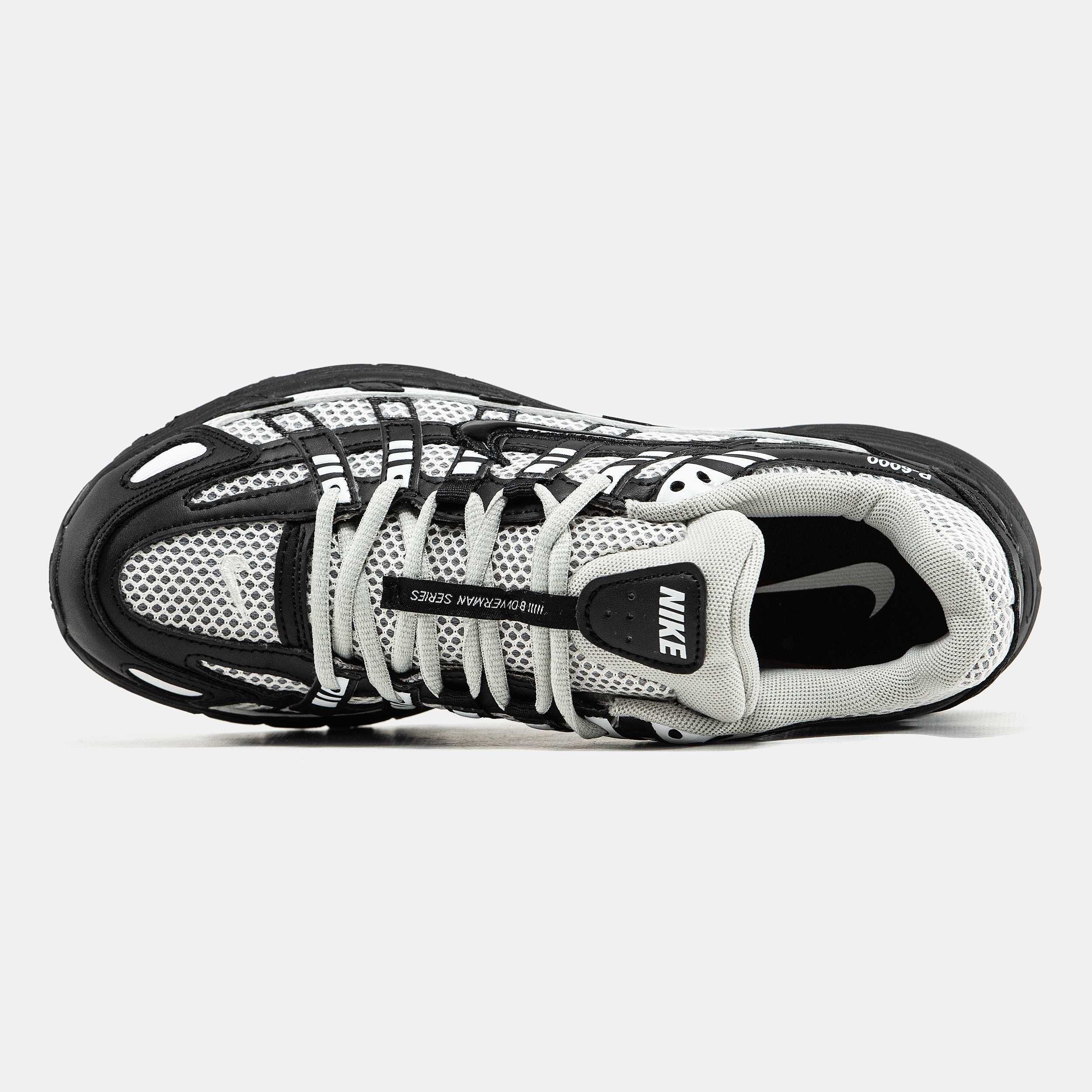 Мужские кроссовки Nike P-6000 Black&Grey. Размеры 41-45