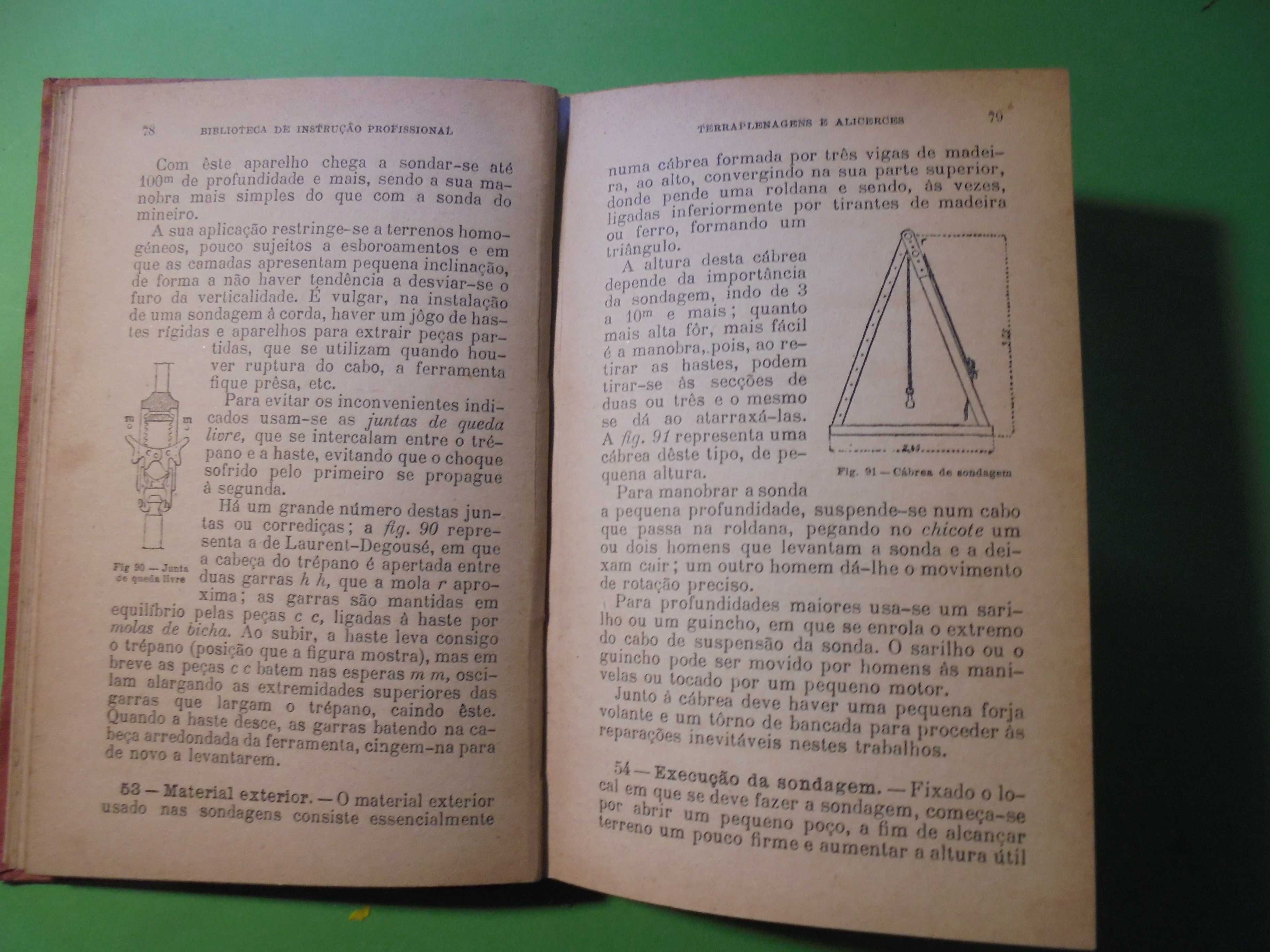 Terraplanagens e Alicerces-Biblioteca de Instrução Profissional