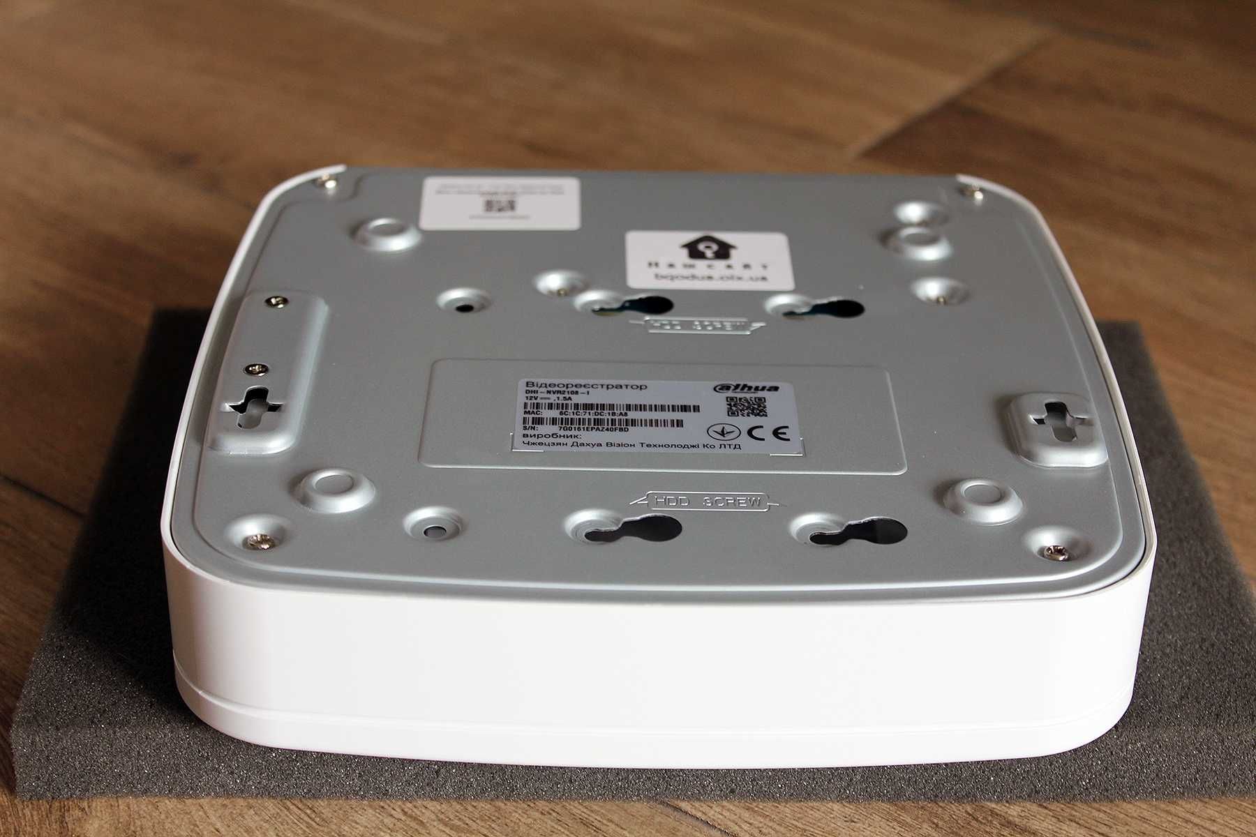 Сетевой 8 канальный Видеорегистратор NVR Dahua DHI-NVR2108-I