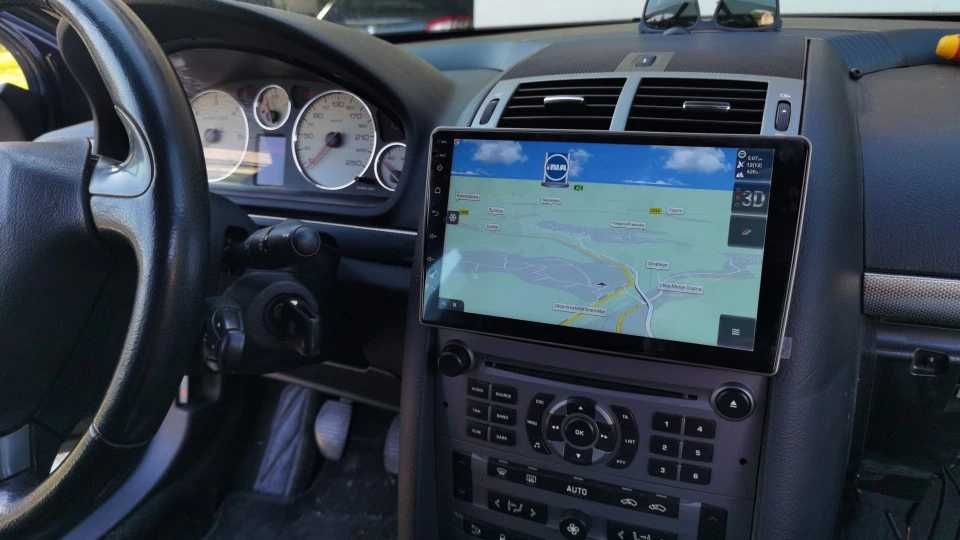 Radio 2din Android 11 Peugeot 407 04- wifi gps bluetooth