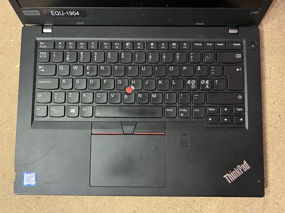 Ноутбук Lenovo L480 i5-7gen ddr4 0gb ssd