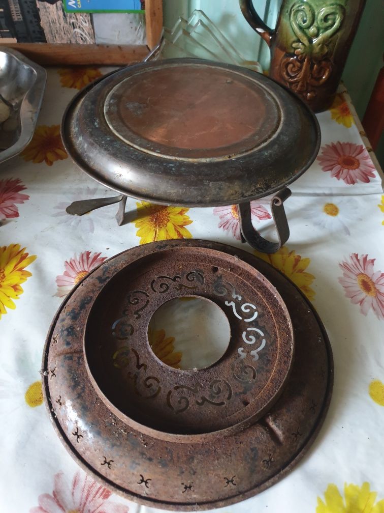 Stara, kuchenka, nafta, miedź, Swiss copper Stockli Netstal