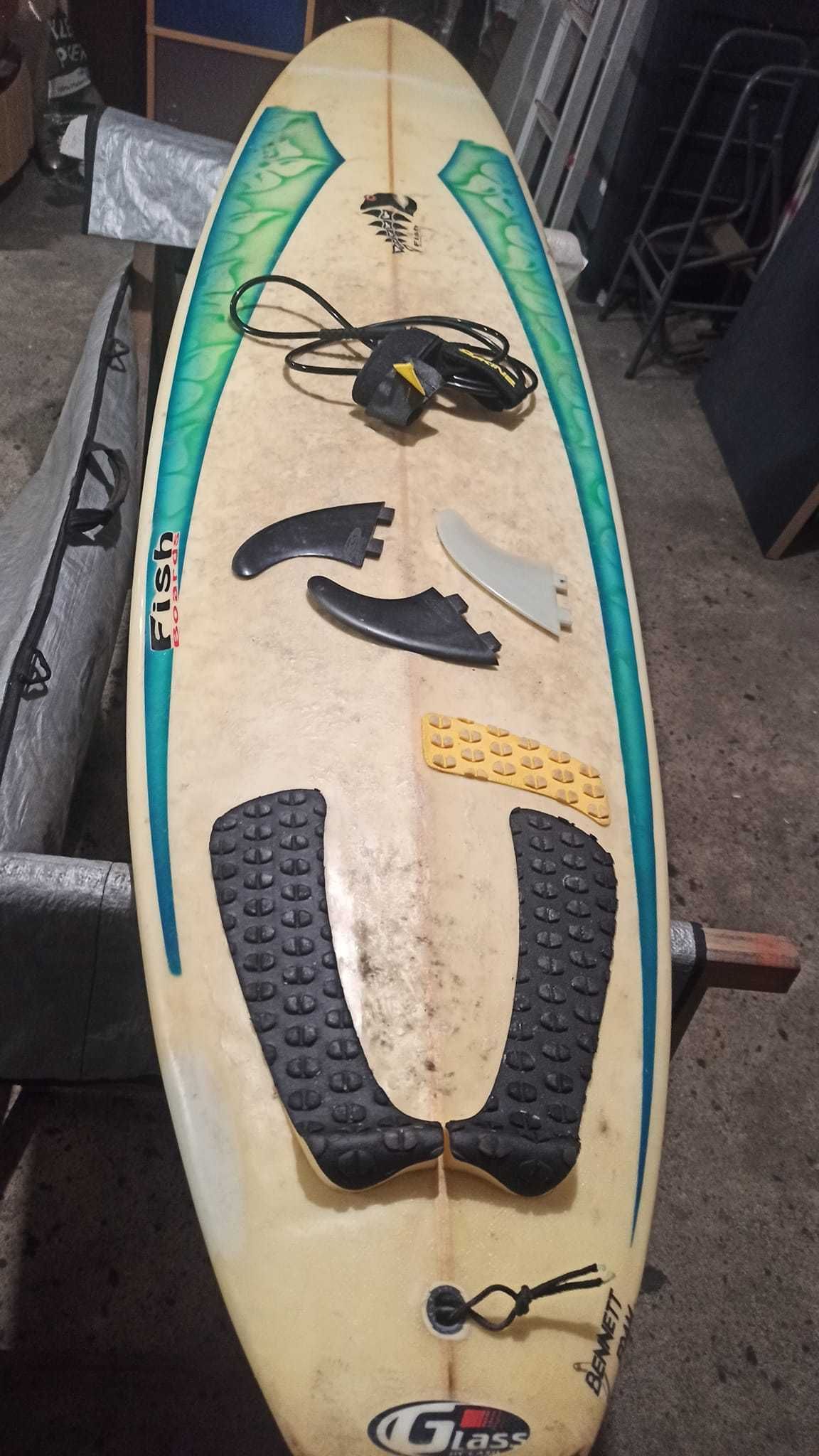 7.2Malibu evolution funboard prancha de surf nsp FCS