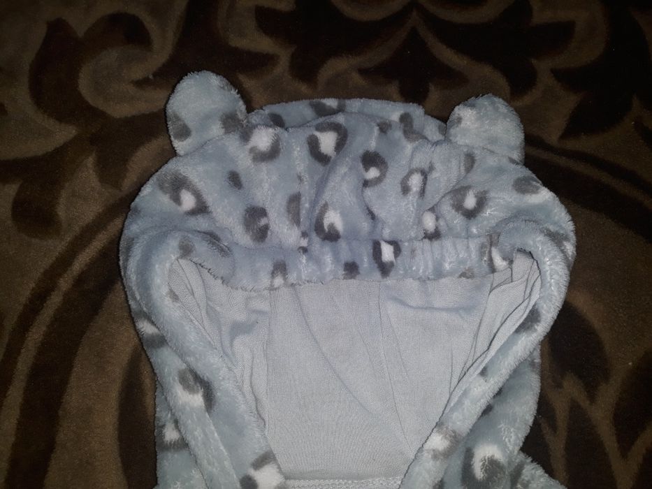 Pajacyk pajac welurowy roz 92-98, przebranie pantery