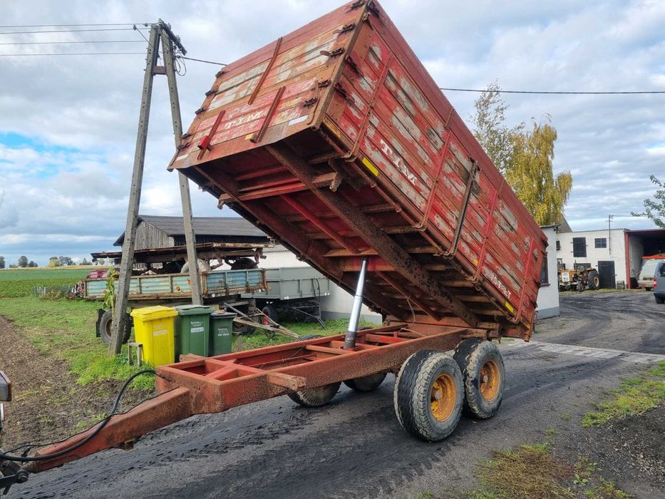 Przyczepa wywrotka tandem 8t Tim Agromet Warfama