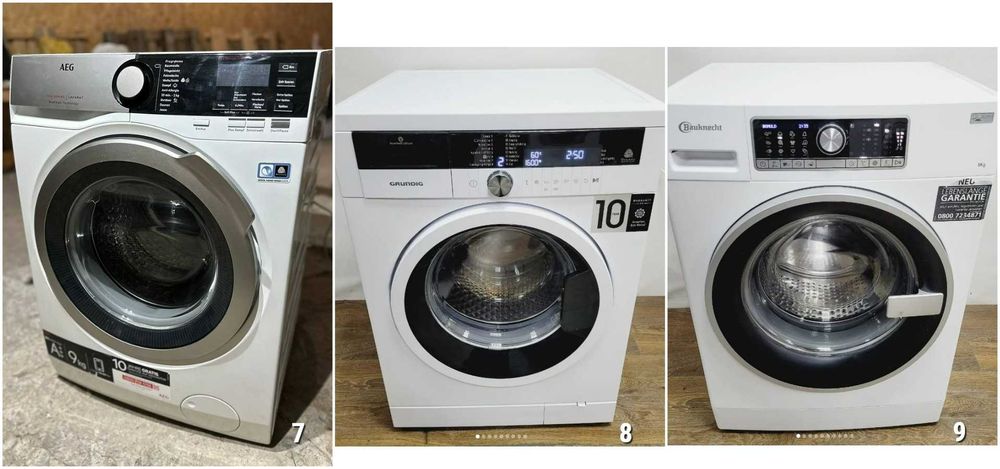 Стиральная Машина BOSCH 7 WAQ28491 Стиралка 6 кг Б\у ГЕРМАНИЯ Гарантия