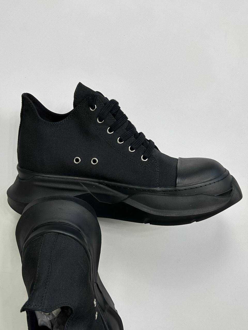 Rick Owens DRKSHDW Abstract Ramones jumbo lace laces кеди кросівки 44