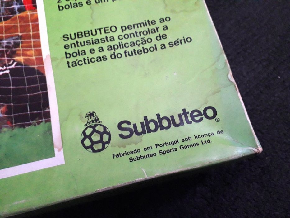 Subbuteo jogo de futebol de mesa antigo, licença por Sports Games Lda