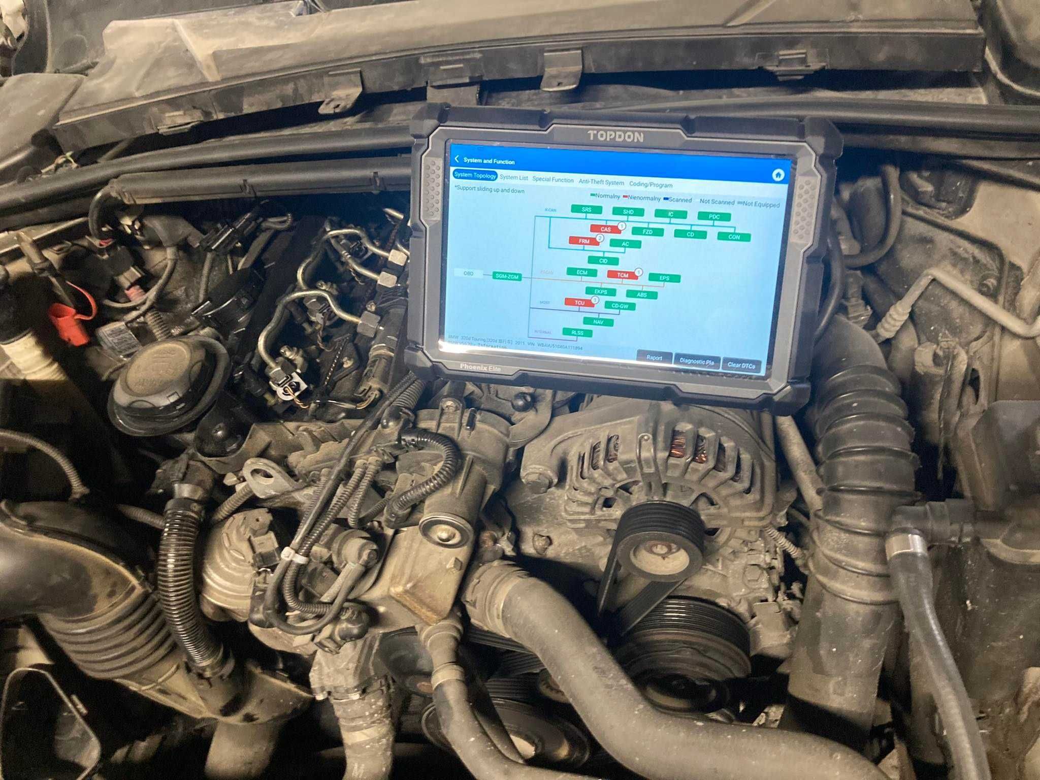 Chiptuning Hamownia Elektronika Kodowanie Diagnostyka