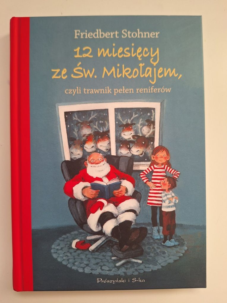 Książka ,,12 miesięcy ze św. Mikołajem"