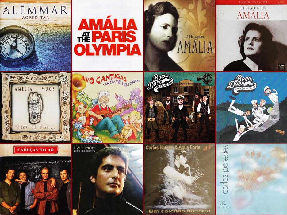 96 CDs - Musica Portuguesa - Raros - Muito Bom Estado