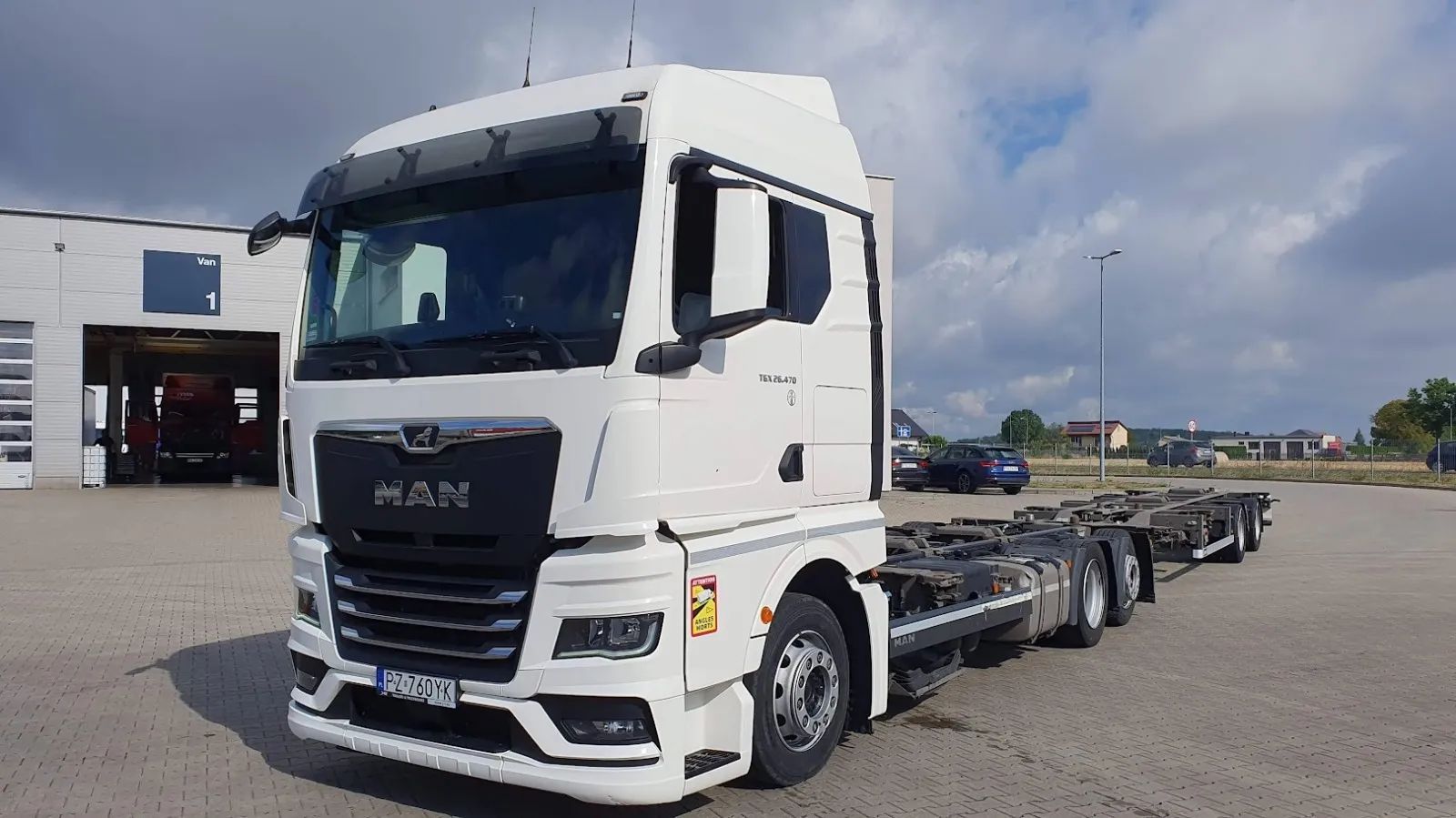 MAN MAN TGX 6X2 BDF - HVC  MAN TGX 26.470 , Jumbo, z salon PL, ASO, zestaw z przyczepą