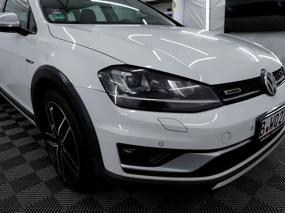 Volkswagen Golf Zobacz jaki Biały Alltrack 4x4 184 konie Automat Bardzo zadbany