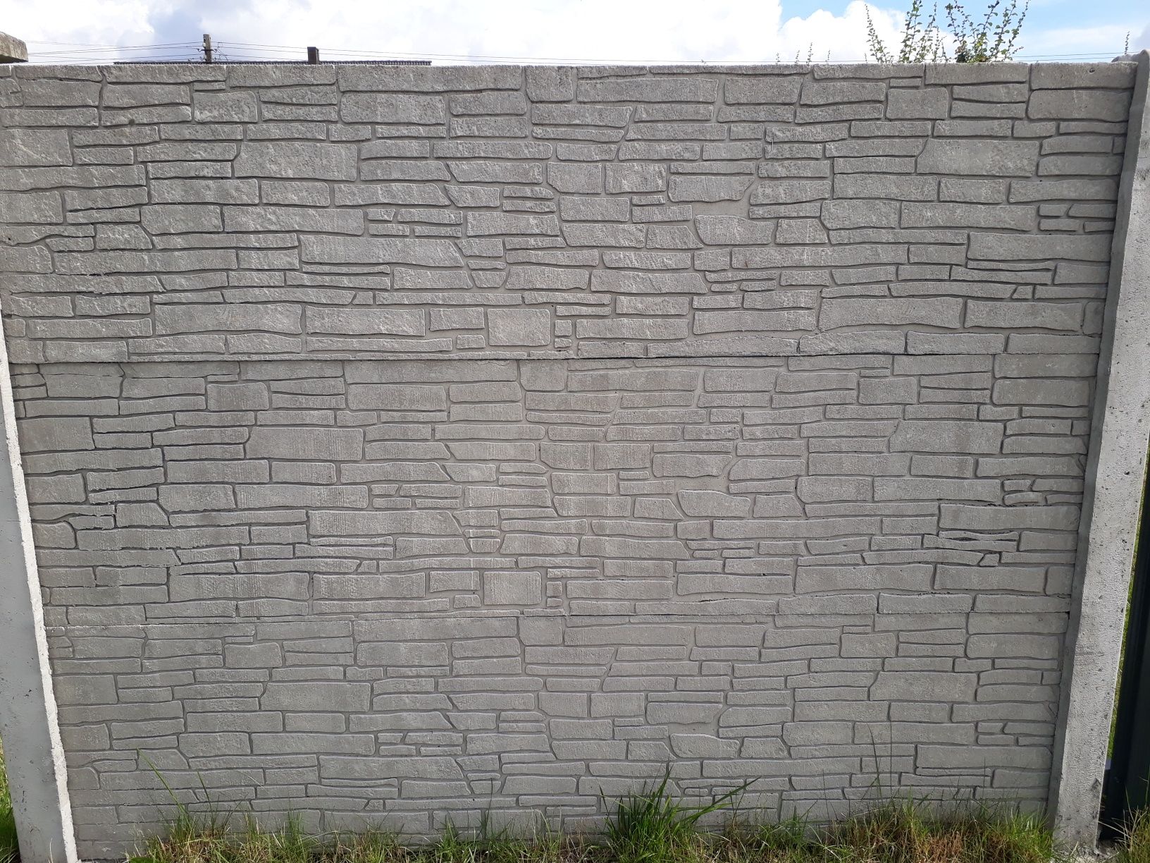 Ogrodzenie Betonowe 2m x 0,5m