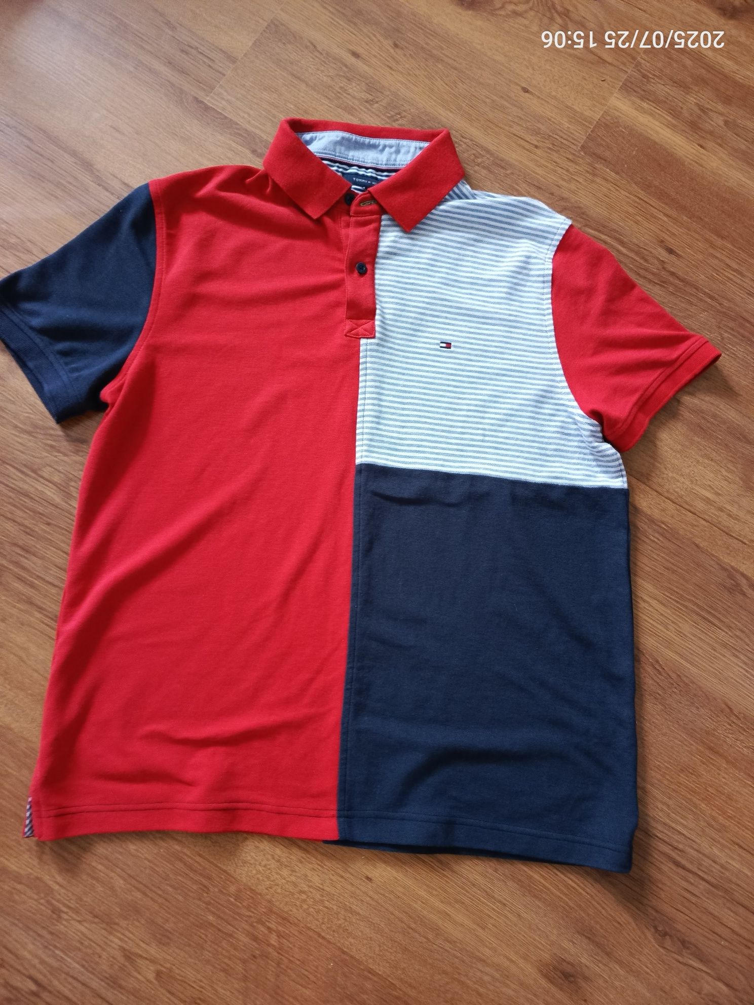 Koszulka męska polo z kołnierzem Tommy Hilfiger L