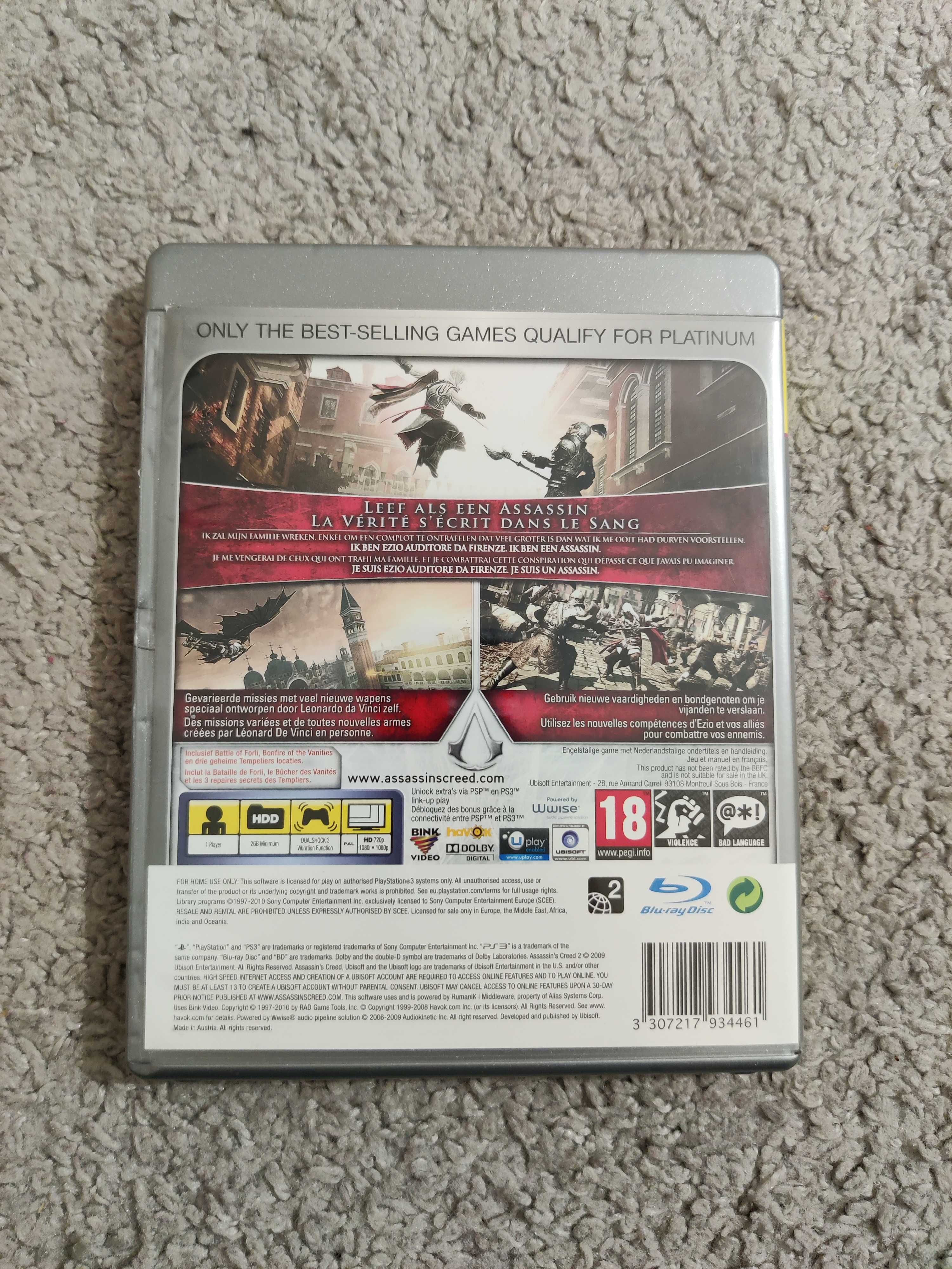 Gra PS3 Assassins Creed 2 100% sprawna [ANG]