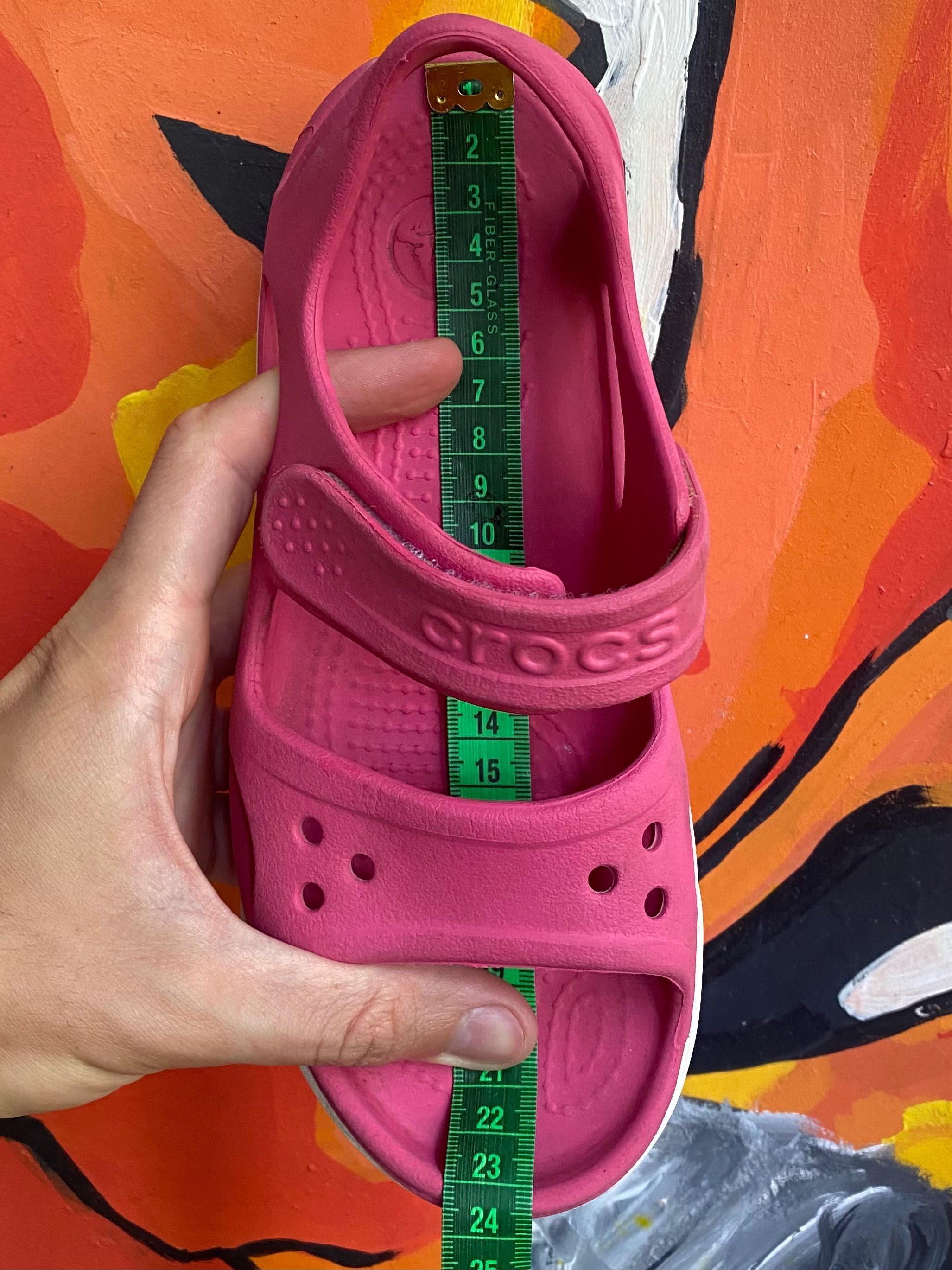 Crocs сандали крокси j3 34-35 размер женские розовые оригинал