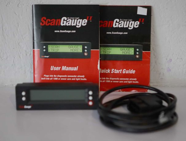 Zaawansowany ultra-kompaktowy monitor pojazdu ScanGauge II motosport