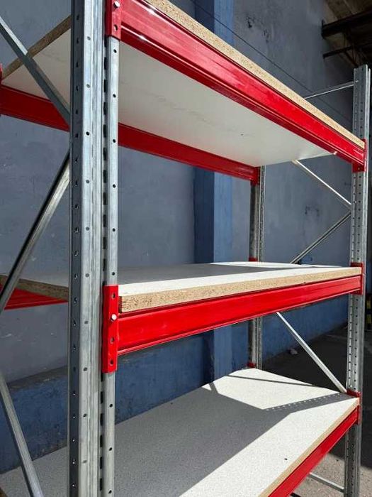 Regał paletowy półkowy magazynowy ROSSS 2300x800x1825 mm Płyta 38 mm
