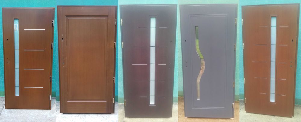 - 50 % Wyprzedaż Expo Drzwi Drewniane 75 mm Zewnętrzne 101 / 111x208/9