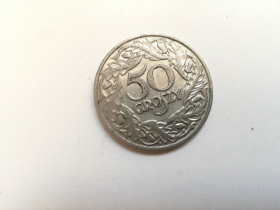 moneta 50gr groszy rok 1923