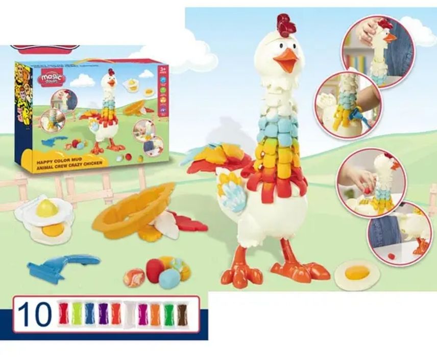 Плей до курка, тісто для творчості, ігровий набір