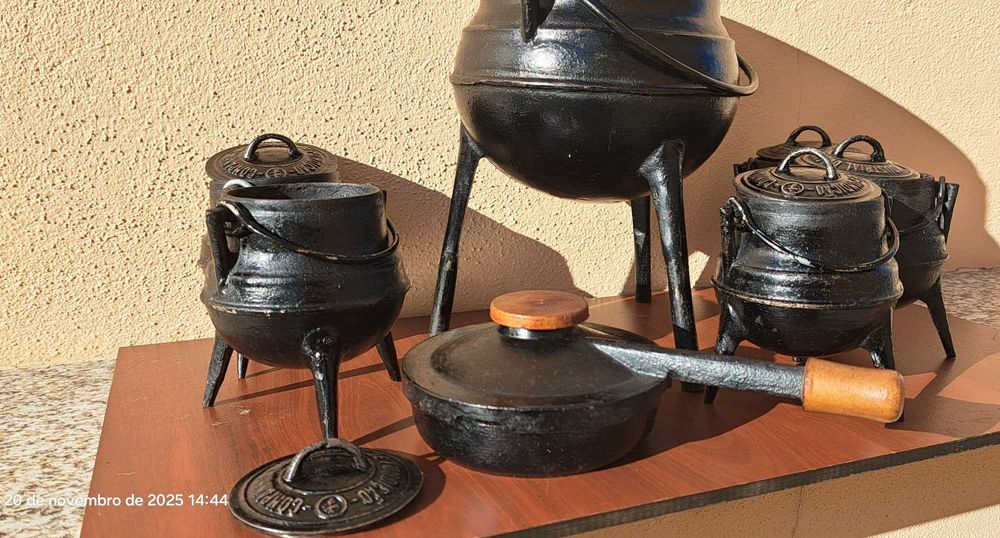 FONDUE Rustico em Ferro Fundido e único