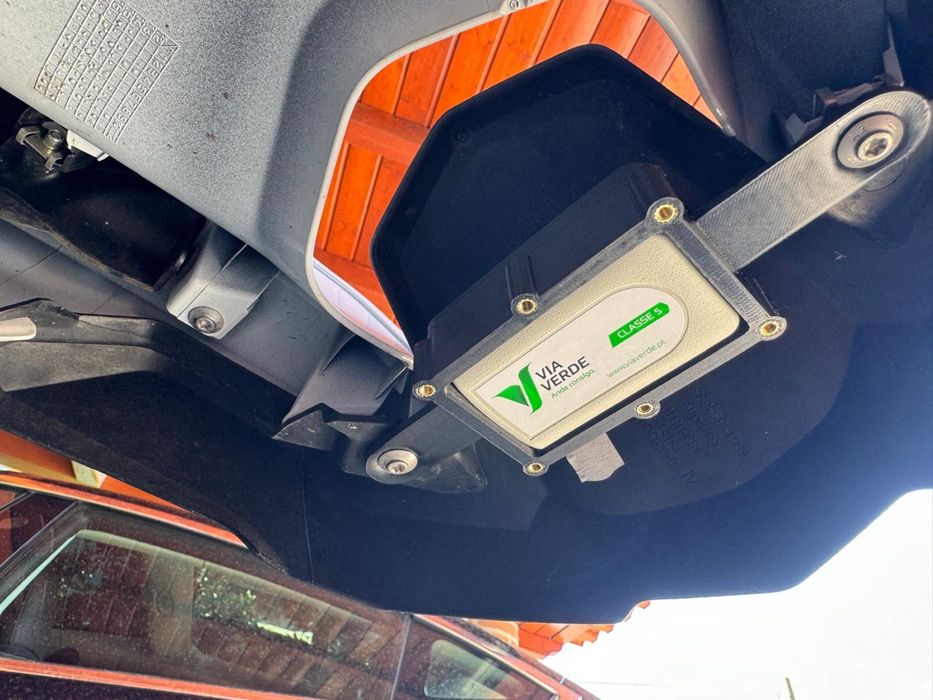Caixa para via verde estanque para instalacao  em motociclos