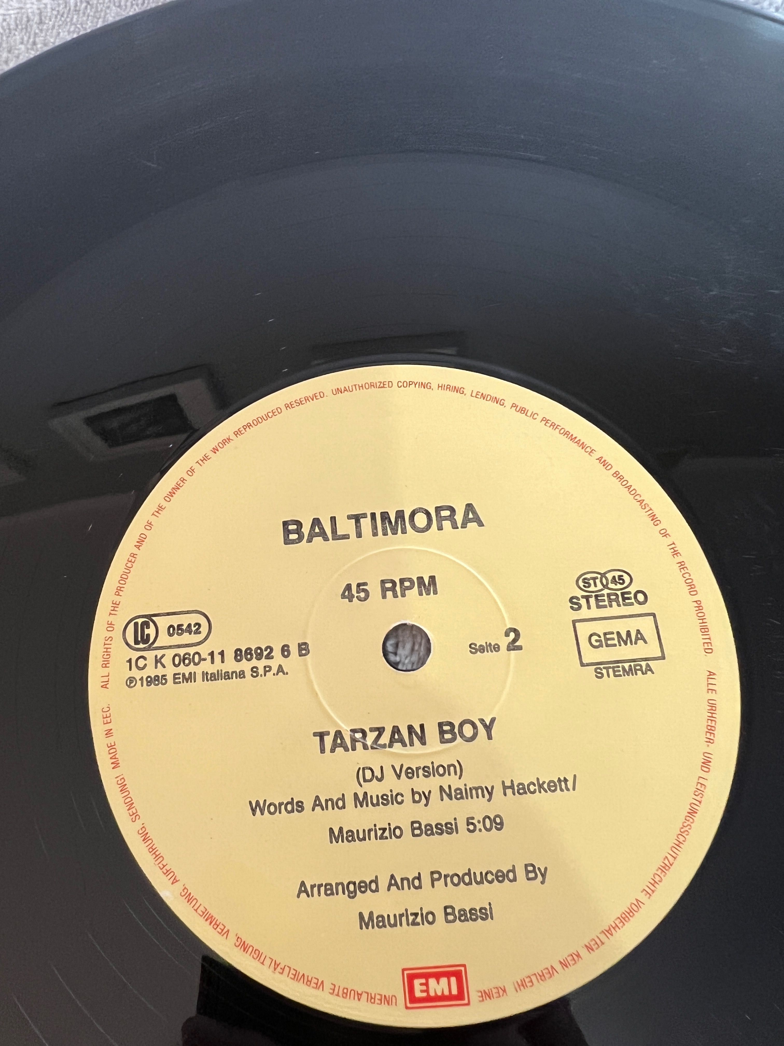 Płyta winylowa Baltimora - Tarzan boy - HIT!