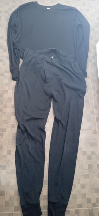 Мужское нижнее белье белое и  черное фланель