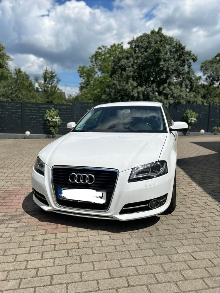 Audi A3 8P 2012r 2.0 diesel hatchback 3 drzwiowy biały manual