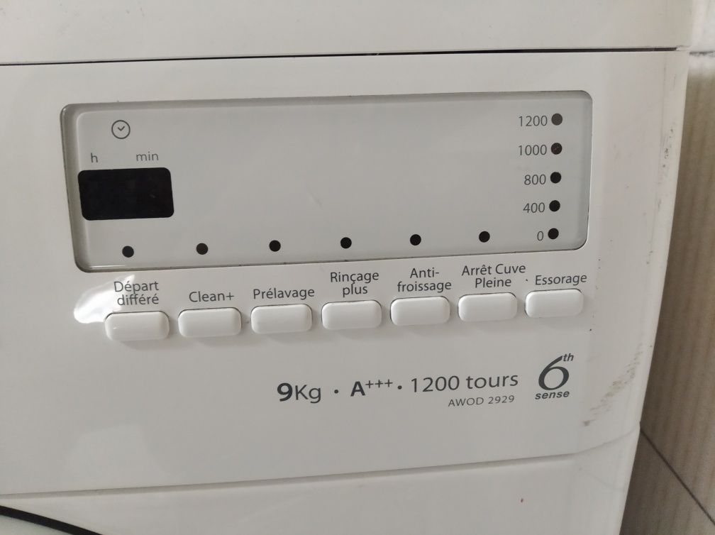 Peças - Máquina de lavar roupas whirlpool 9kg awod 2929.  - Peças