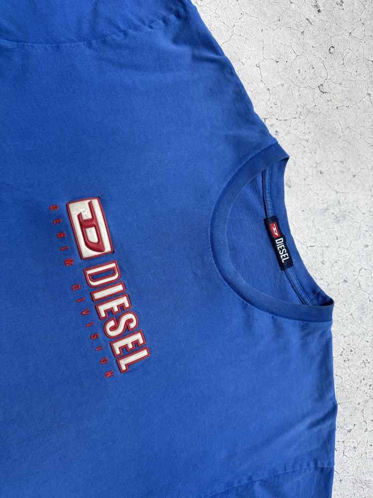 Мужская Футболка Diesel С Большим Логотипом Размер L-XL