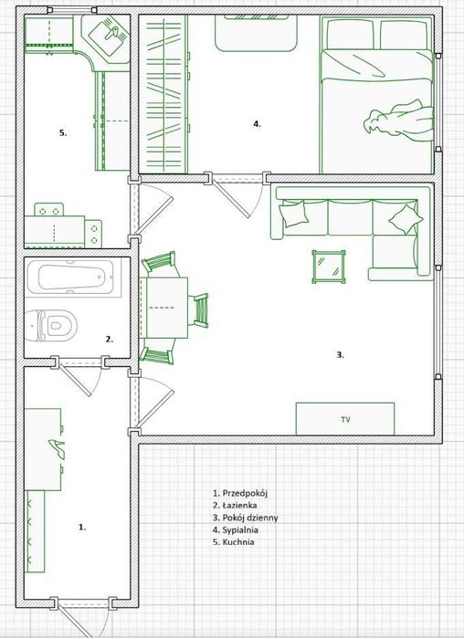 Ksawerów – mieszkanie + działka + garaż + komórka (bez pośrednika)