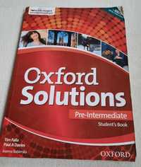 Oxford Solutions Pre-Intermediate; Podręcznik