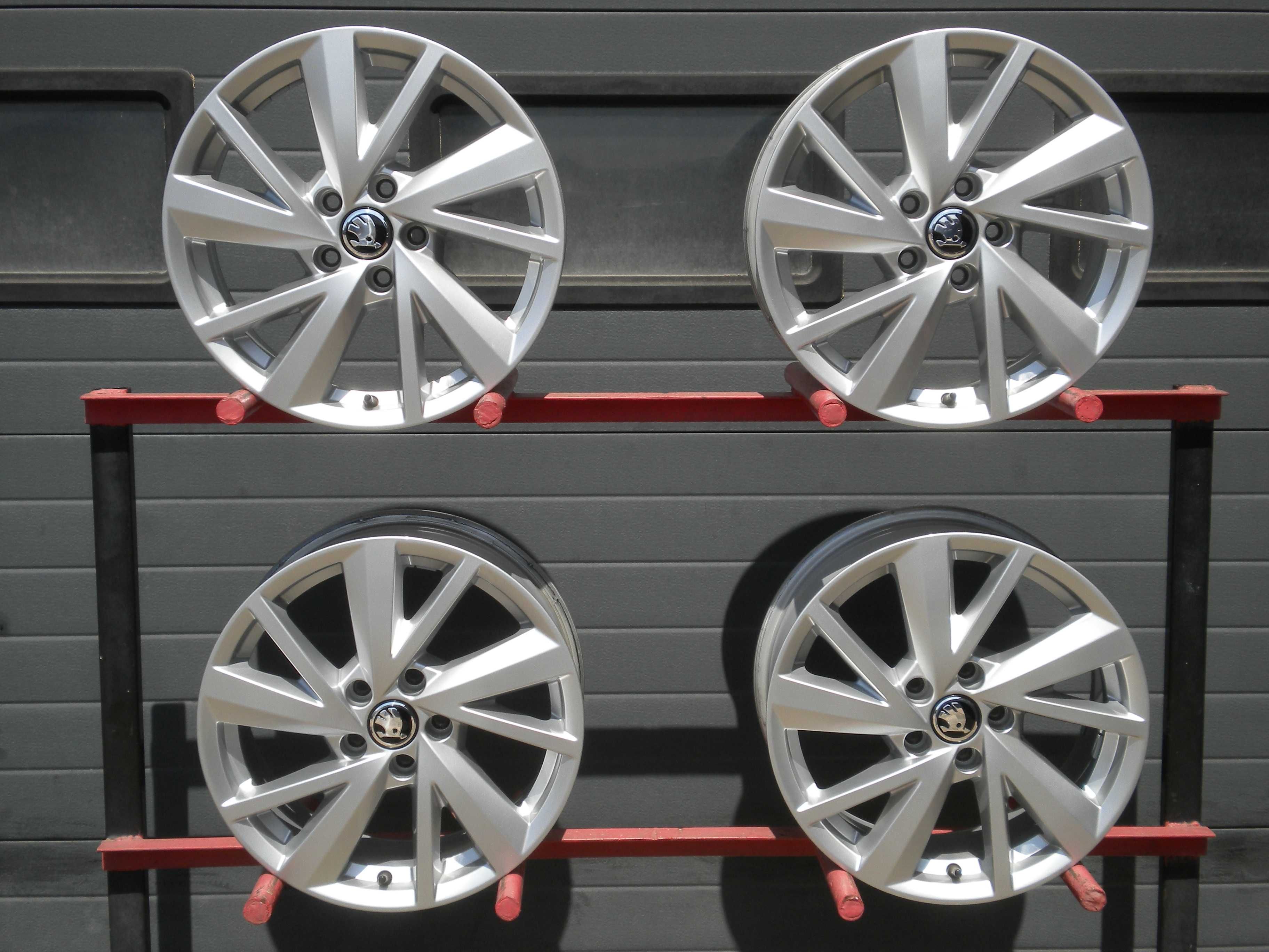Felgi aluminiowe 17 5x112 Oryg Audi Q2 Skoda Octavia Karoq