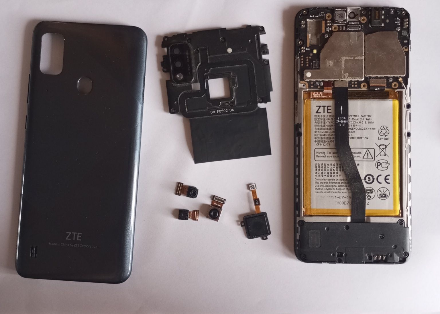 ОПИСАНИЕ! Разборка ZTE Blade A51 на запчасти