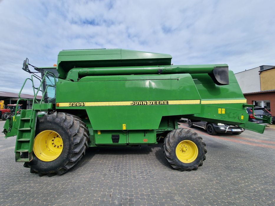 John deere 2264, heder 6,1m, stół do rzepaku biso, oryginał