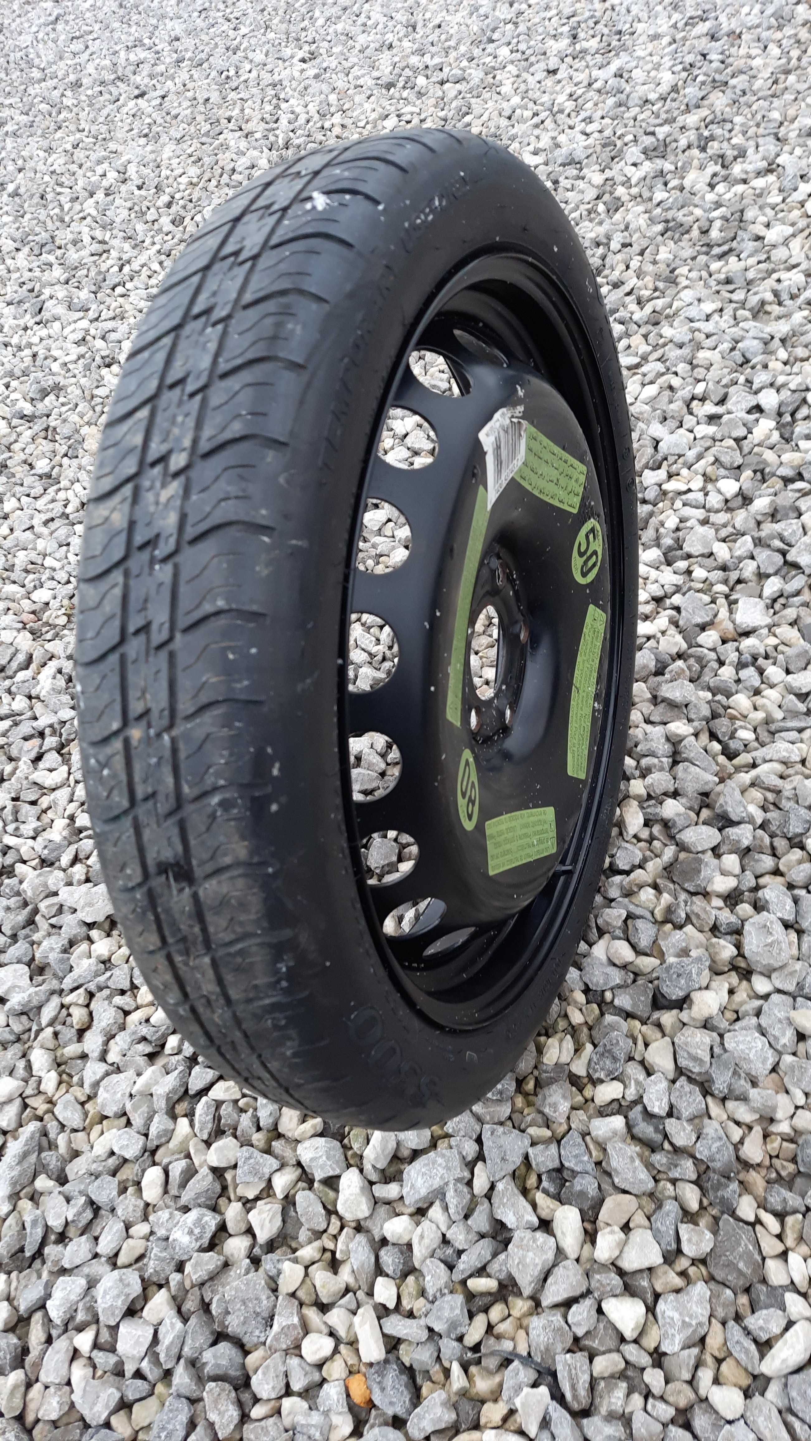 KOŁO DOJAZDOWE 19 5x112 AUDI A4 B8 B9 A5 8T 125/70/19