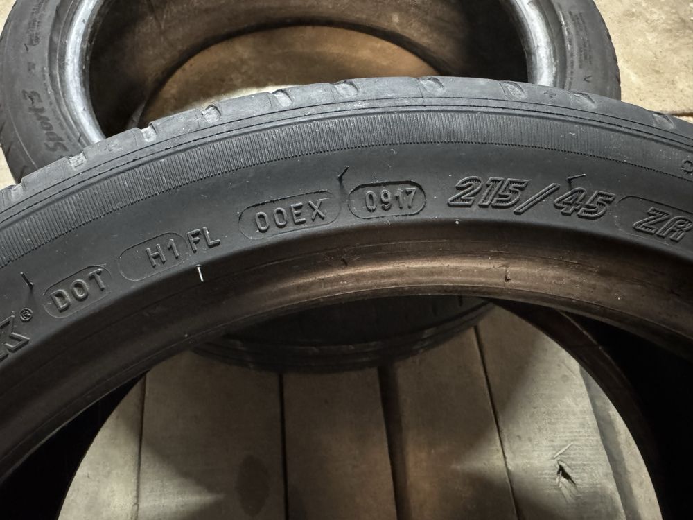 Opony letnie 215/45R18